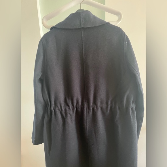 100% Wool navy Women winter coat XS - Picture 4 of 7